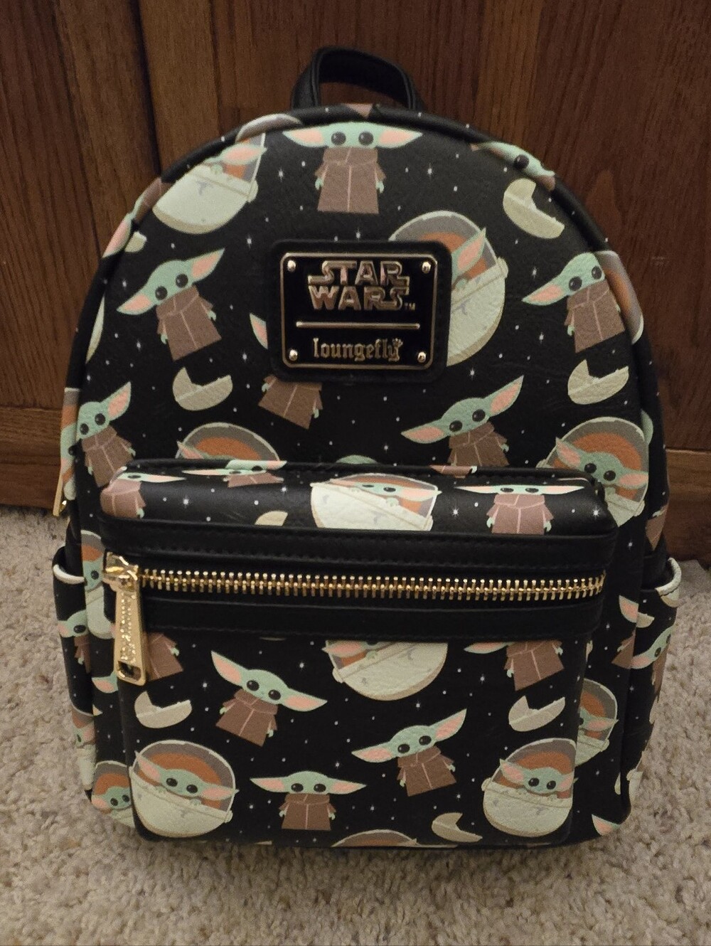 NWT Loungefly Disney Star Wars Grogu Backpack